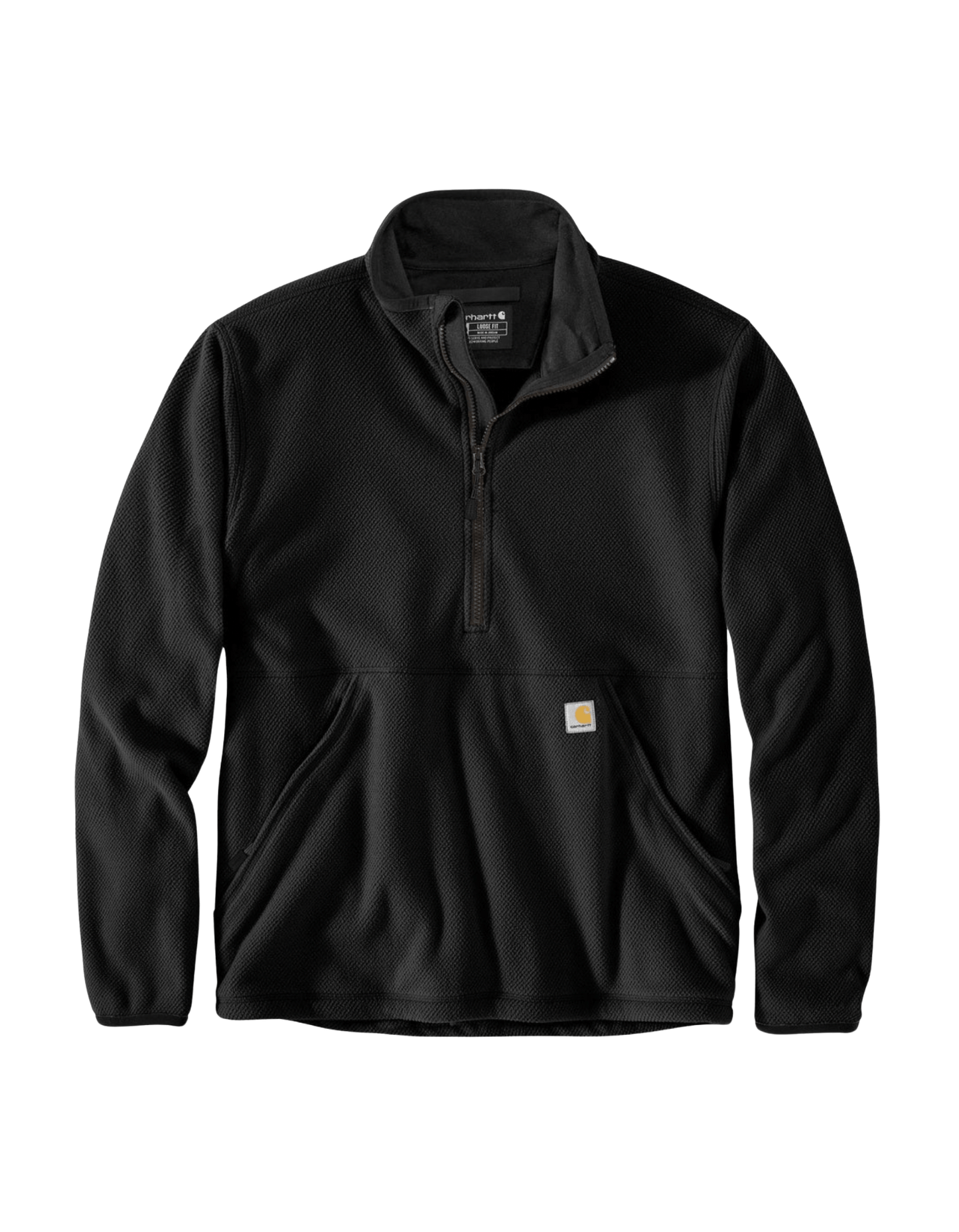 Carhartt Half Zip Fleece Pullover (Heather Grey) - City of Bulls Clothing & Apparel -