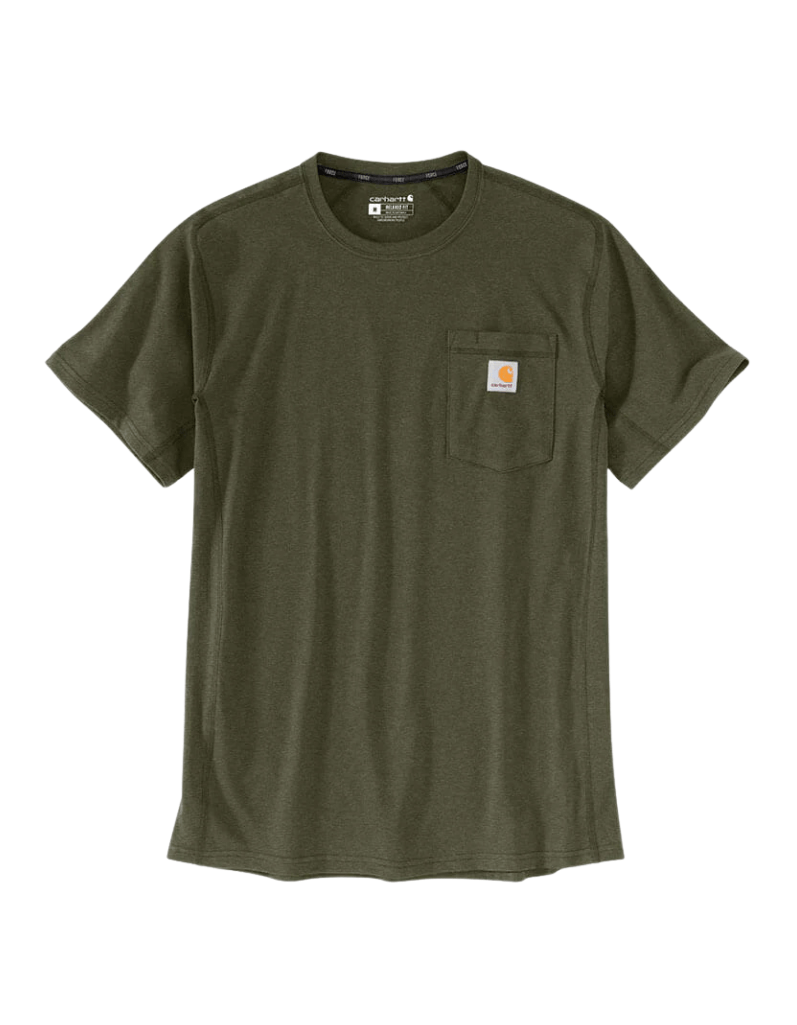 Carhartt Force Pocket T Shirt (Basil Heather) - City of Bulls Clothing & Apparel - 