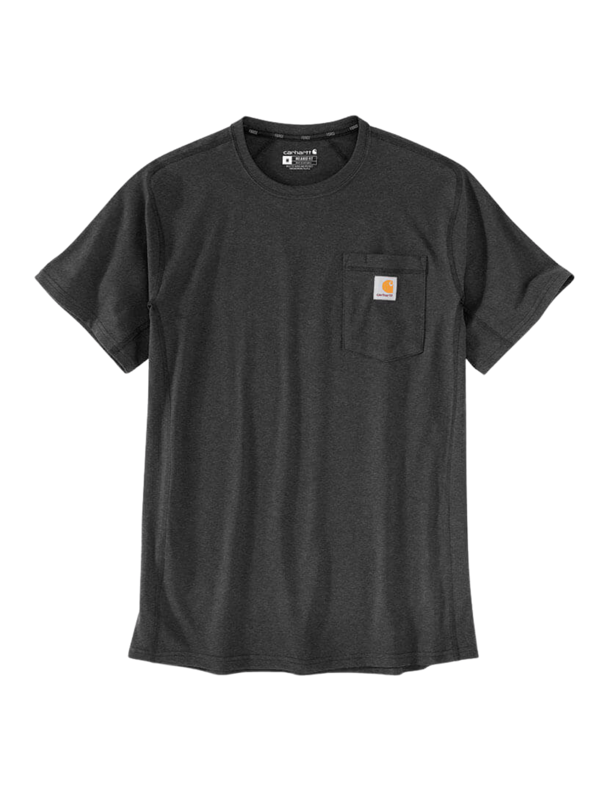 Carhartt Force Pocket T Shirt (Carbon Heather) - City of Bulls Clothing & Apparel - 