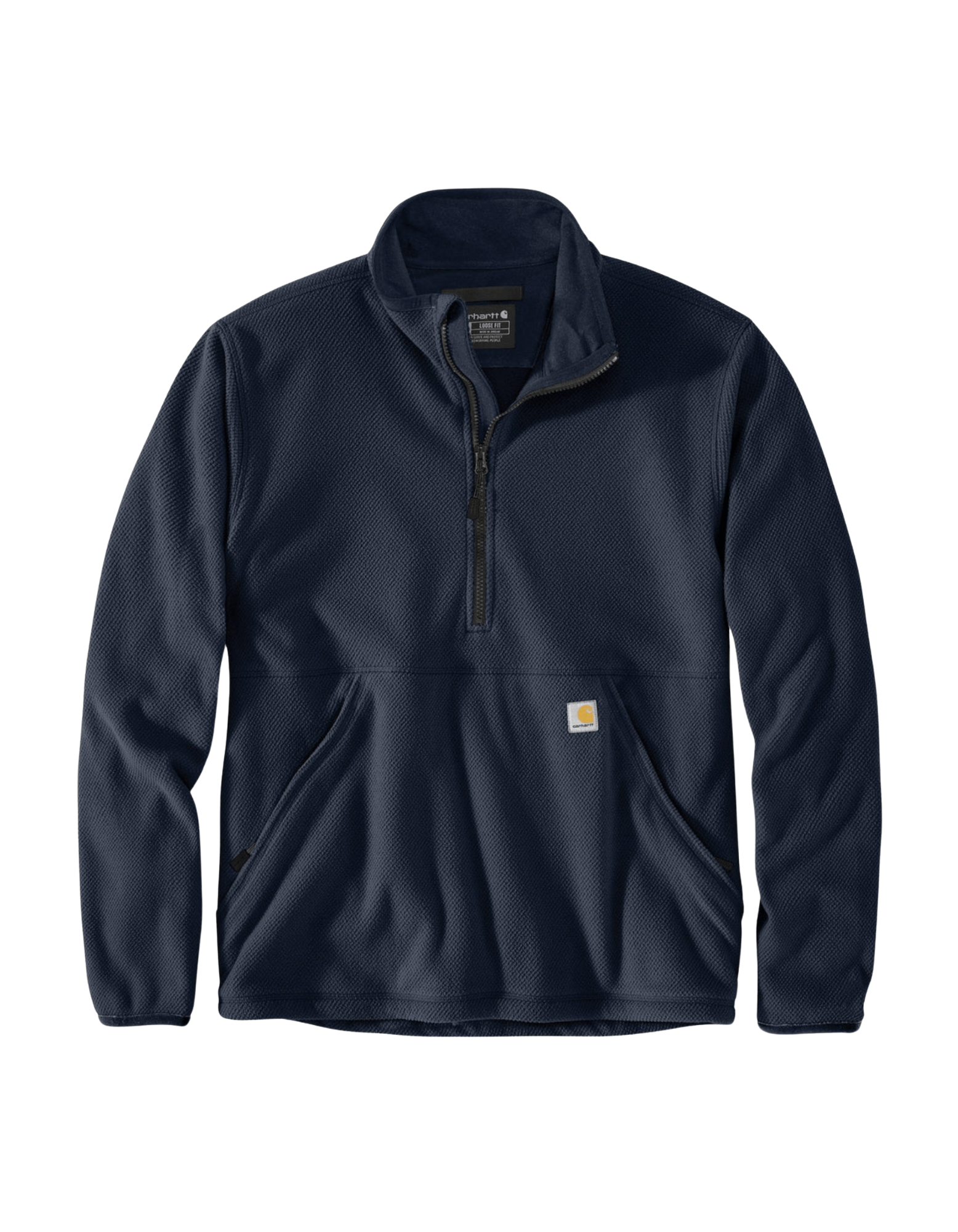 Carhartt Half Zip Fleece Pullover (Heather Grey) - City of Bulls Clothing & Apparel - 