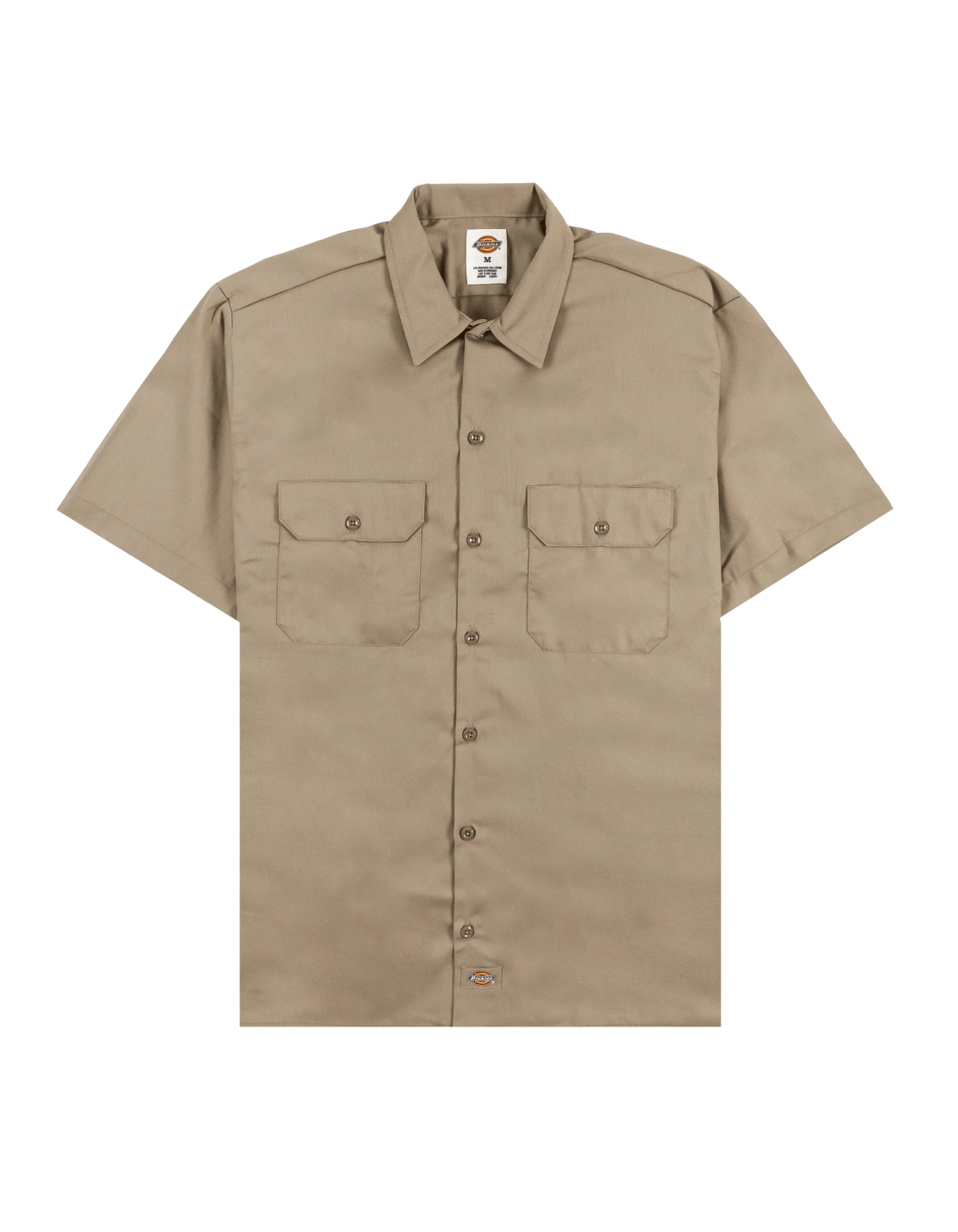 Dickies Iconic Work Shirt (Khaki) - City of Bulls Clothing & Apparel - 