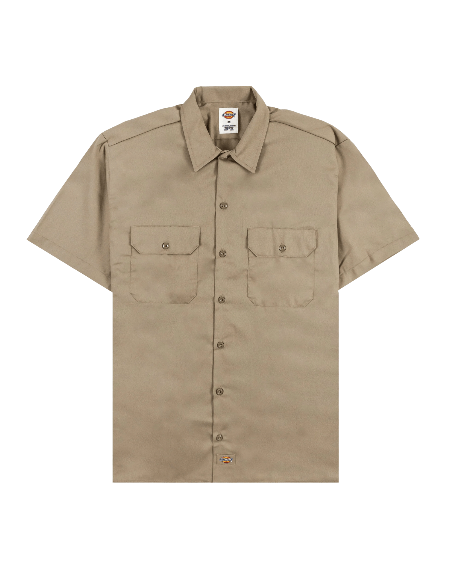Dickies Iconic Work Shirt (Khaki) - City of Bulls Clothing & Apparel - 