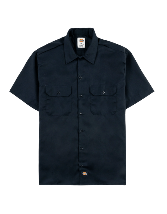 Dickies Iconic Work Shirt (Navy) - City of Bulls Clothing & Apparel - 
